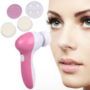 Deep Clean 5 In 1 Electric Facial Cleaner Face Skin Care Brush Massager
