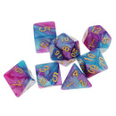 7pcs Acrylic Polyhedral Dice for  D&D RPG MTG Party Table Game