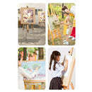 Blank Wood Art Easel Drafting Drawing Board Kids School Arts Painting Supply