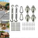 Stainless Steel Sun Fixing Fittings Sail Shade Kits Awning Canopy Tools EUQ