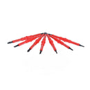 Screwdriver Repair Kit Insulation Electric Manually Red 7pcs