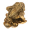 3 Legged Feng Shui Fortune Wealth Chinese Toad Coin Ornaments Lucky Gifts S