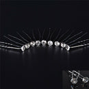 20PCS Clear Crystal Rhinestone Diamante Wedding Bridal Prom Hair Pins Hairpin Gw