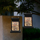 Solar Powered Lights 20 LED Outdoor Lighting Control Lanterns (Warm White) A
