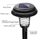 Solarbetriebenes LED-Licht Pest Bug Zapper Insect Moskito Lamp Killer S6O4