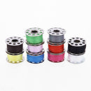 20pcs Cotton Colorful Sewing Thread+20 Grid Stainless Steel Machine Bobbins