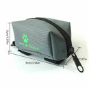 Poop Bag Dispenser, Dog Poop Bag Holder Leash Attachment - Walking, Running