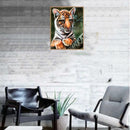 Tiger Round Drill 5D Diamond Embroidery Painting Cross Stitch Kit for Adults