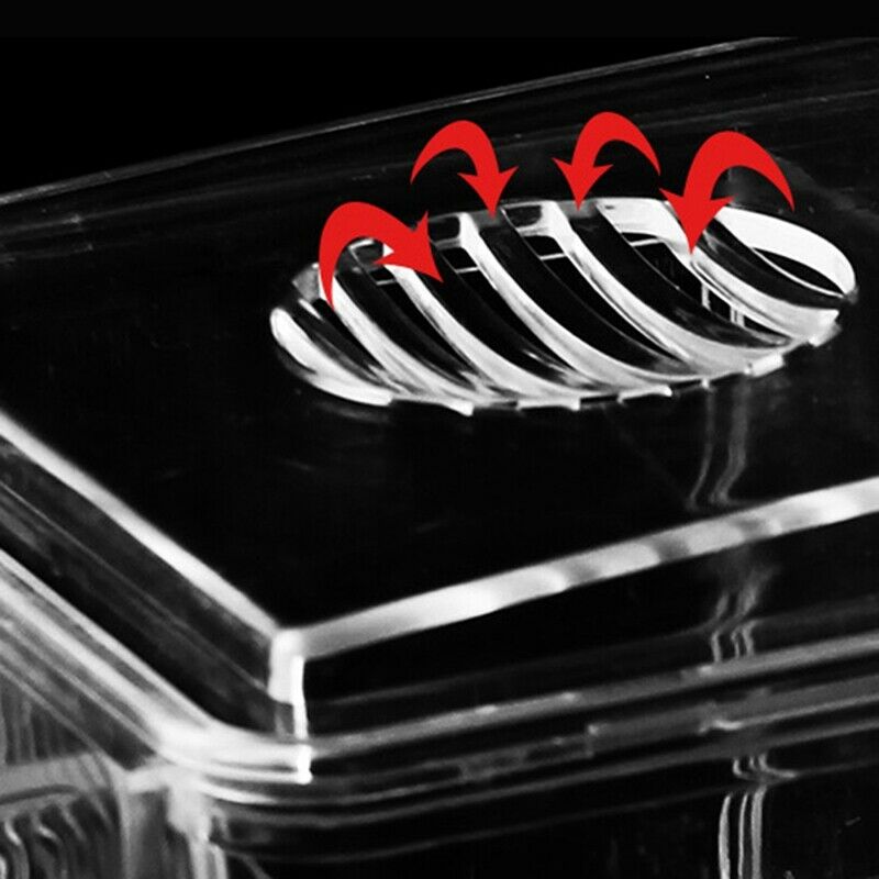 4 Rooms High Clear Fish Breeding Box Acrylic Aquarium Breeder Box Double Gu