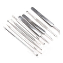 9Pcs Blackhead Acne Comedone Pimple Blemish Extractor Remover Tool Kit Set PoME