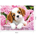 5D DIY Full Drill Diamond Painting Lovely Dog Cross Stitch Embroidery Kits