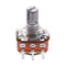 1M Ohm Single Linear Taper 3 Pins Rotary Potentiometers Pots 5 Pcs W6T6