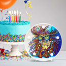 DIY Special-shaped Diamond Painting Light Bird Embroidery LED Night Lamp