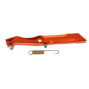 28cm 11" Stand Supporter Kickstand Foot Side Stand for BWS Motorcycle Orange