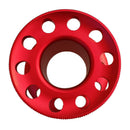 Pack 2 Blank Finger Reel Wreck Scuba Diving Snorkeling Tech Spool Blue + Red