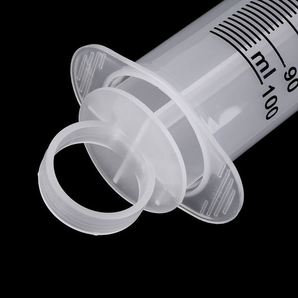 100ML Large Big Plastic Hydroponics Nutrient Disposable Measuring Syringe