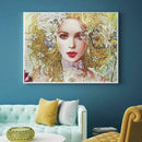 5D DIY Special Shaped Diamond Painting Beauty Cross Stitch Mosaic Kit Decor
