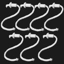 7 Ceramic Holders for Tiki torch Wine bottle oil lamp COTTON Kerosene Wick OHK