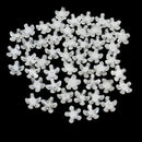 50Pcs Flower Design Nail Art Tips Shiny Rhinestone Decoration Manicure for Girls