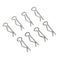 8x RC Car Body Clip Pins for   A949 A959 A969 A979 Truck Buggy Crawler