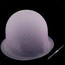 1pcs Professional Reusable Hair Highlighting Silicone Cap Frosting Tipping Metal