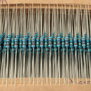 3120pcs 156 Values 1/4W 1% Metal Film Resistors Assortment Kit Set 1 ohm-10M ohm