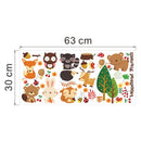 Removable Animals Vinyl Wall Stickers Mural Decor Kids Room Nursery  Dgyj