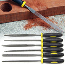 6PC Mini Files Set Metal Filing Rasp Needle File Wood Hand Woodworking_Tool