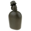 Outdoor Camping Army Water Bottle Canteen Hip Flask with Cup Pouch Random Camo