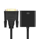 DVI D 24+1 25 Pin Male to VGA Female Adapter 1080P Video Active Cable ConveS Hn