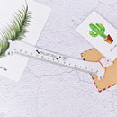 Dog Shape Ruler Mini Plastic Straight Ruler For Kids School Supplies Gift ESTO
