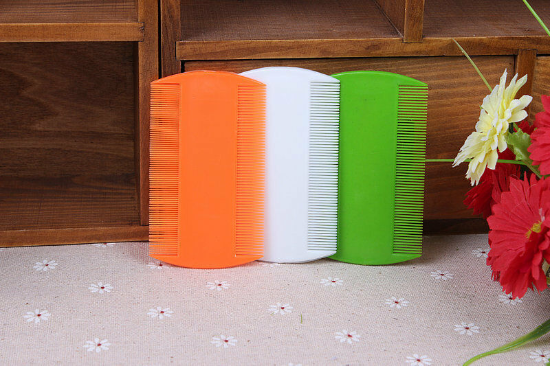 3PCS Double Sided  Durable For Head Lice Detection Comb Pet Dog Flea