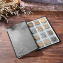 120 Pockets Coins Album Collection Book Commemorative Coin Holders (Black)