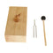 2pcs 440HZ Tuning Fork W/ W/ Hammer Percussion Instrument Acoustic Part