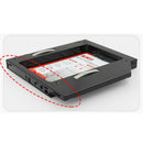 12.7mm SATA III HDD SSD Hard Drive Caddy Case Adapter Universal Laptop