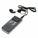 8GB LCD 650Hr Digital Audio Recorder Dictaphone MP3 Rechargeable Spy W2X3