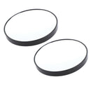 2pcs 15X Magnification Makeup Mirror Travel Bathroom Wall Suction Mirrors