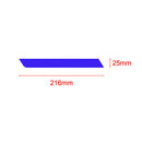 Reflective Warning Strip Tape Car Bumper Reflector Stickers 25mm*216mm 1 Pair