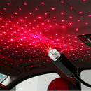 LED Car Interior Atmosphere Red Light USB Charge Floor Decor Lamp Accessories SF