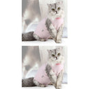 2Pack E-Collar Alternative Recovery Suit for Cats & Dogs Anti Lick Pink