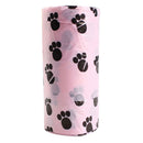 1Roll/15PCS Pet Dog Printing Waste Poo Poop Bag Degradable Clean-up Dispenser BX
