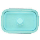 1Pcs Food Grade Silicone Lunch Box Folding Eco-Friendly Food Container Bent