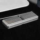 M.2 2280 SSD Cooling Pad Aluminum Heatsink Dissipation Radiator (Grey) A