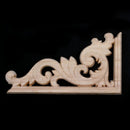 European Style Exquisite Classic Wood Carved Applique Furniture Home Door W