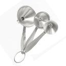 Funnel Small Medium Large Variety Liquid Kitchen Set 3Pcs Stainless Newest Use