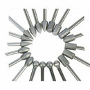 20Pcs 120 Grit Electroplated Diamond Grinding Burr Drill Rot Bits Best Tool N1Y6