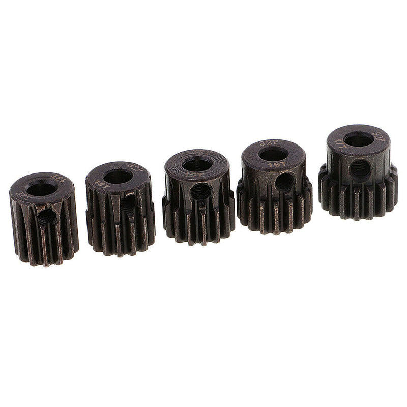 RC 1/8 1/10 Car Parts 32DP 5mm Teeth 13T-17T Motor Gear Pinion Brushed Brushless