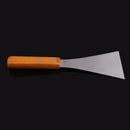 Stainless Steel Beefsteak Shovel Spatula Flat Pan Turner with Wooden Grip