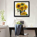 Sunflower 5D DIY Full Drill Diamond Painting Embroidery Kits Cross Stitch