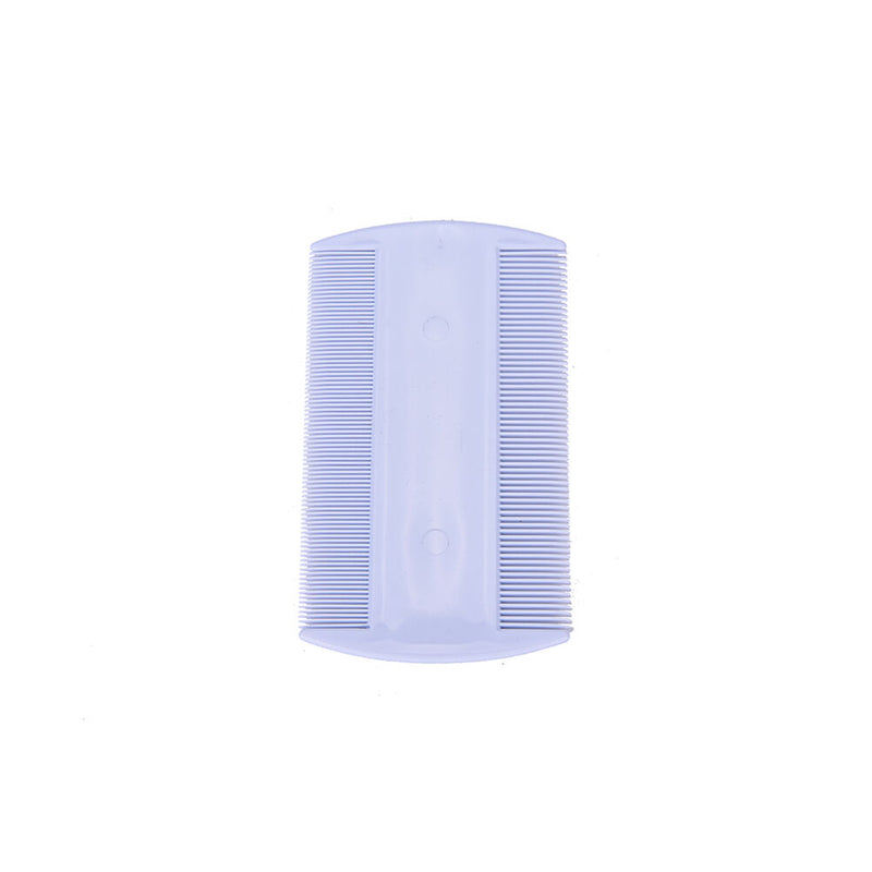 Pet Plastic Head Lice Comb Durable Double Side Nit Combs Head Lice Removal Gw
